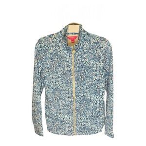 Lilly Pulitzer Leona Zip Up Jacket S